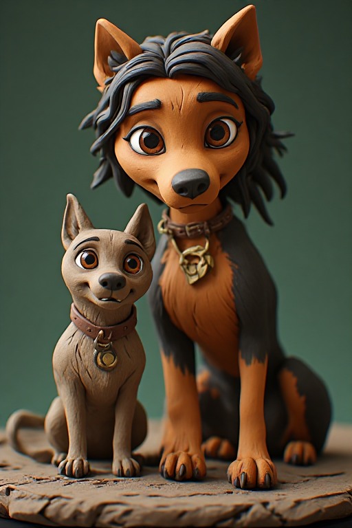 Diana-and-the-Hound-claymation-(1)