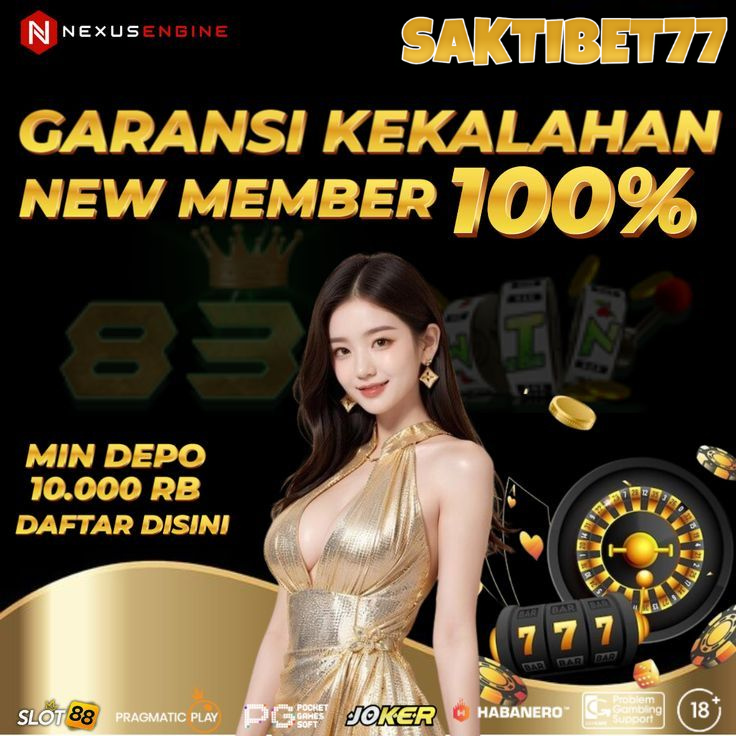 SAKTIBET77 | Situs Terpanas Live Rtp 98% Online Indonesia
