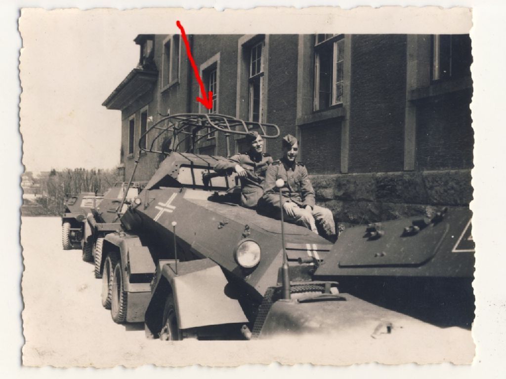 Foto Wehrmacht - Aufklärungsabteilung 6-Rad PANZ