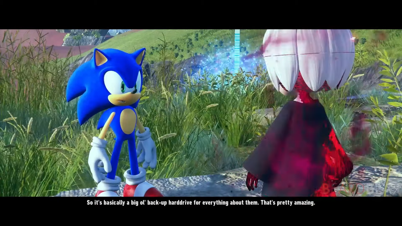 Sonic Frontiers - All Cutscenes The Movie HD 1-46-32 screenshot