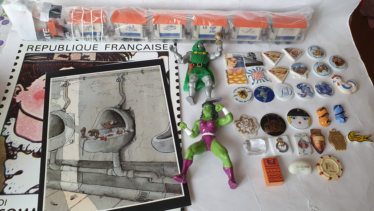 BROC & Salon 30-03-2025  Fèves figurines divers