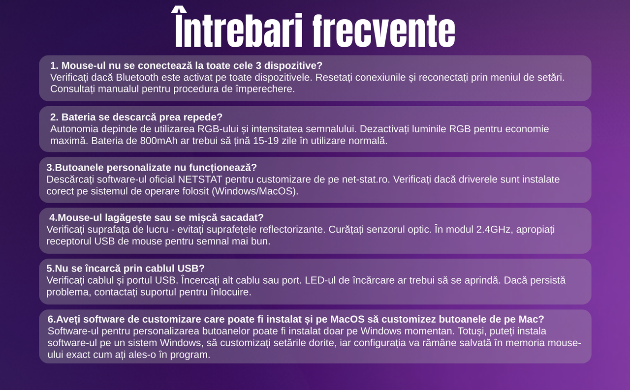 Testimoniale clienti NETSTAT Mouse