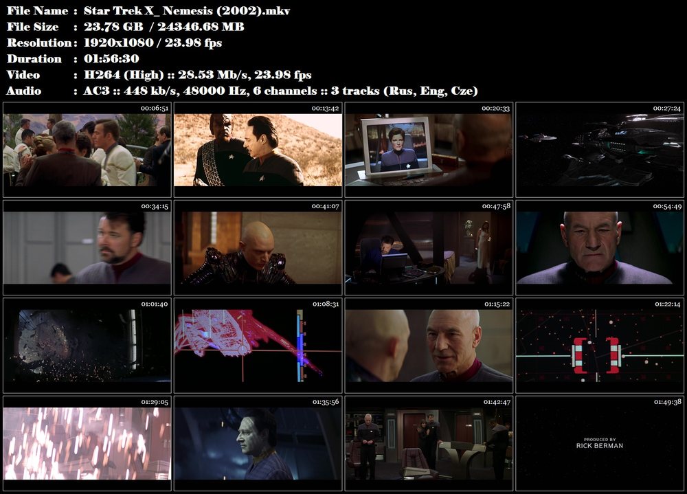 Re: Star Trek X: Nemesis / Star Trek X: Nemesis (2002)
