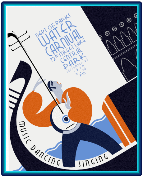 Affiche water carnival