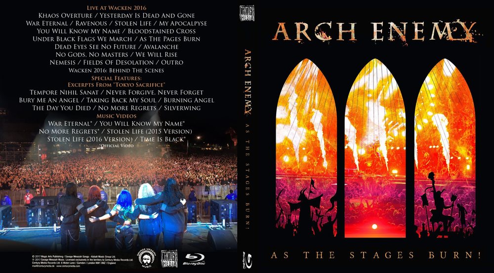 Re: Arch Enemy - As The Stages Burn! (2017) [BDRip 1080p]