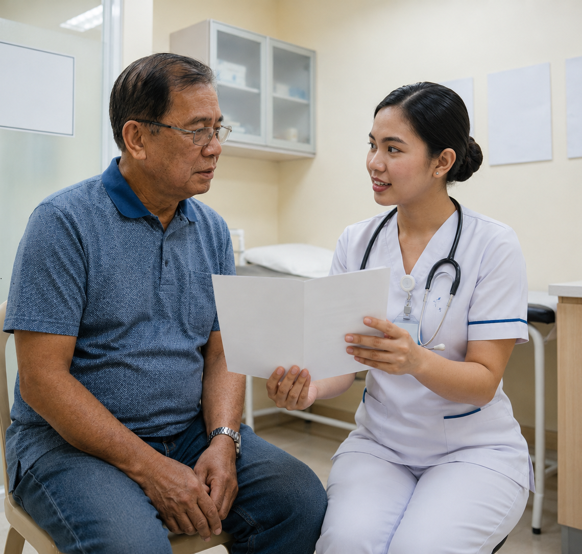 Professional man — representative of Regen K Prime patients