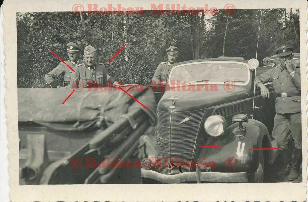 Ukraine Polizei General Bandenkampf Brigadeführer Partisanen PKW Mailing !