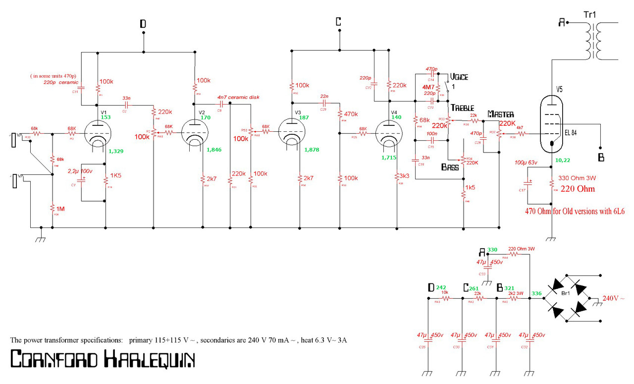 Cornford_Harlequin_карта напряжений