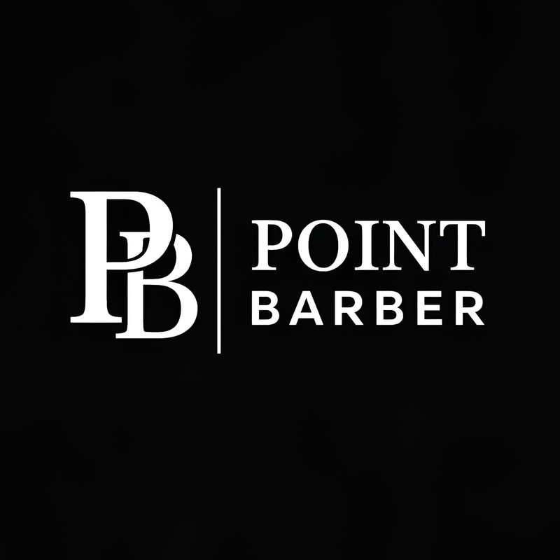 Logo Point Barber