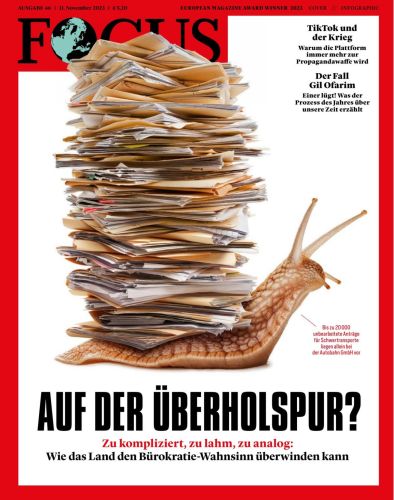 Cover: Focus Nachrichtenmagazin No 46 vom 11  November 2023