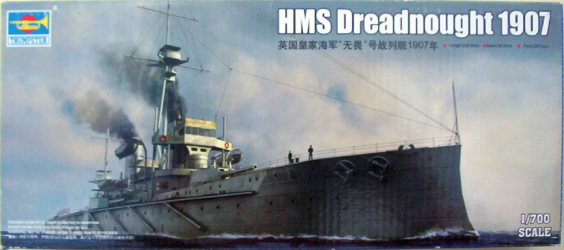 Trumpeter 700 HMS Dreadnought 1907