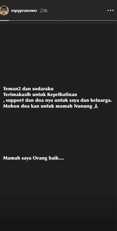 Postingan keponakan Nunung