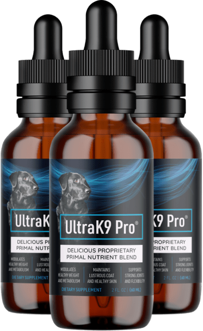 UltraK9 Pro™ — Primal Nutrients Liquid Drops for Dogs · 2 fl oz · GMP Certified
