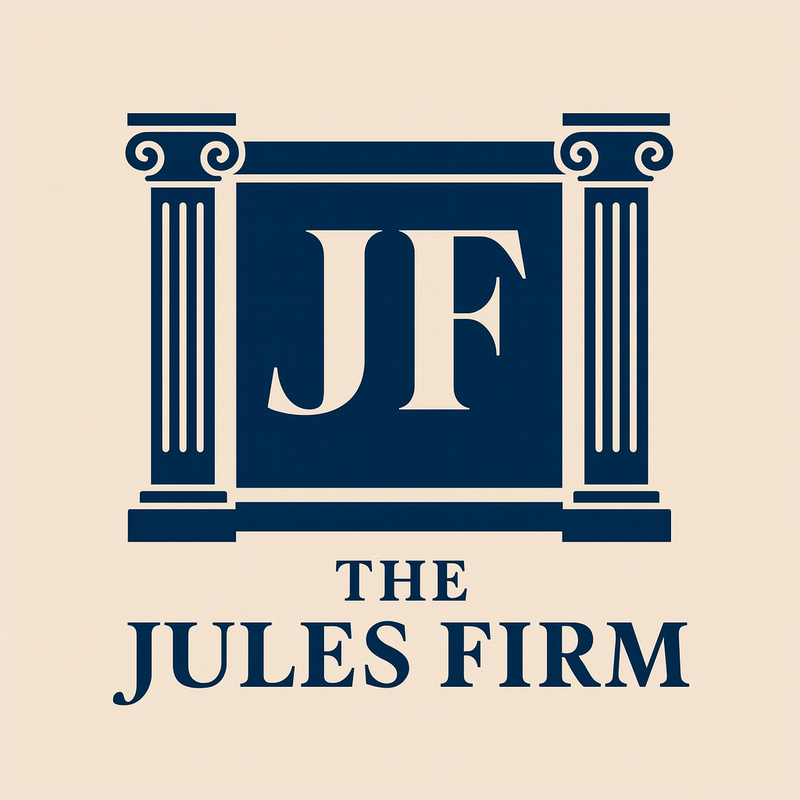 The Jules Firm logo
