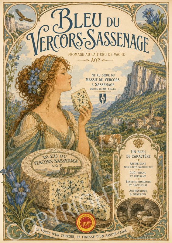 Bleu du Vercors-Sassenage AOP