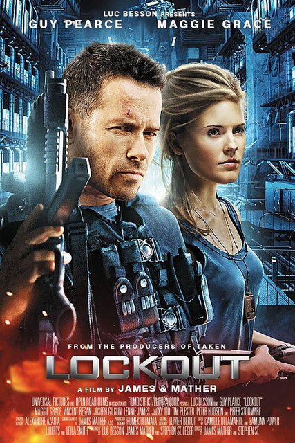 Lockout (2012) English 720p WEB-DL x264 AAC 650MB Download