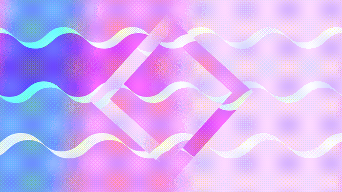 Fondo Animado Worship Wavy Square