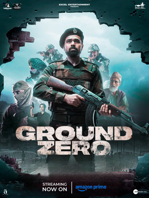 Ground Zero (2025) Hindi AMZN HDRip x264 AAC 1080p 720p 480p ESub