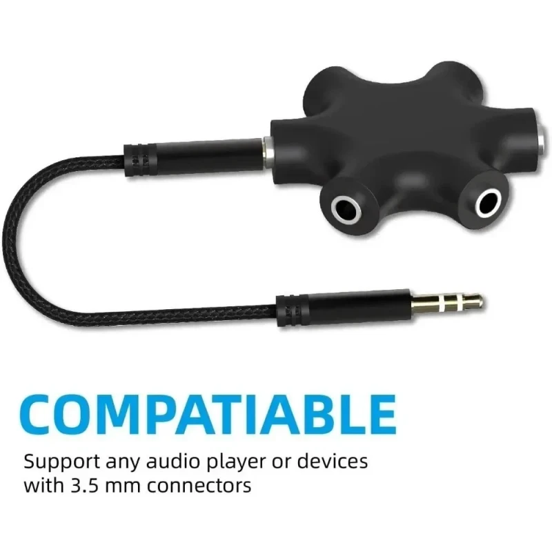 5 Way AUX Splitter