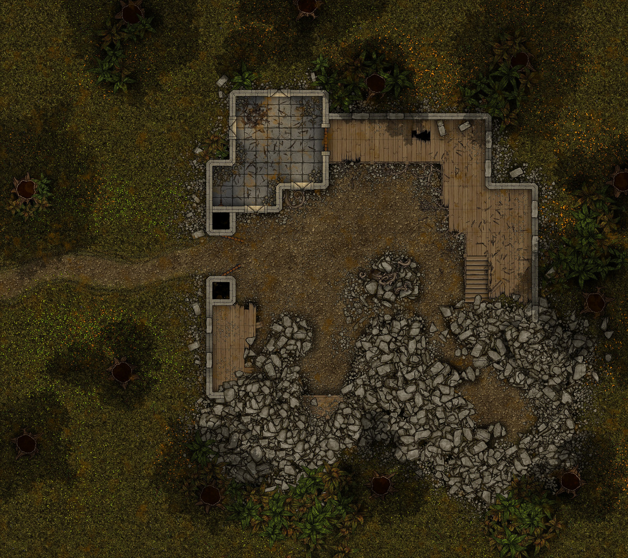 Fort 27x24 grid