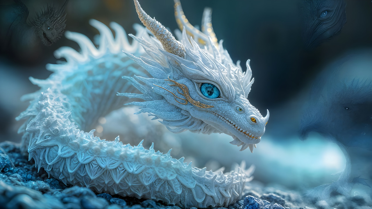New Born Ice Dragon