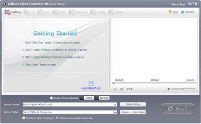GiliSoft Video Converter 10.7.0