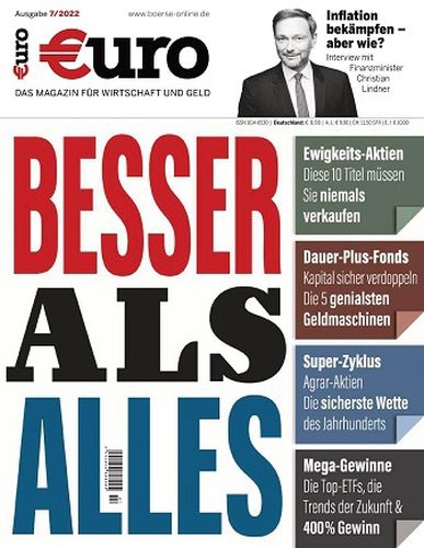 Cover: Euro Das Magazin für Wirtschaft und Geld No 07 Juli 2022