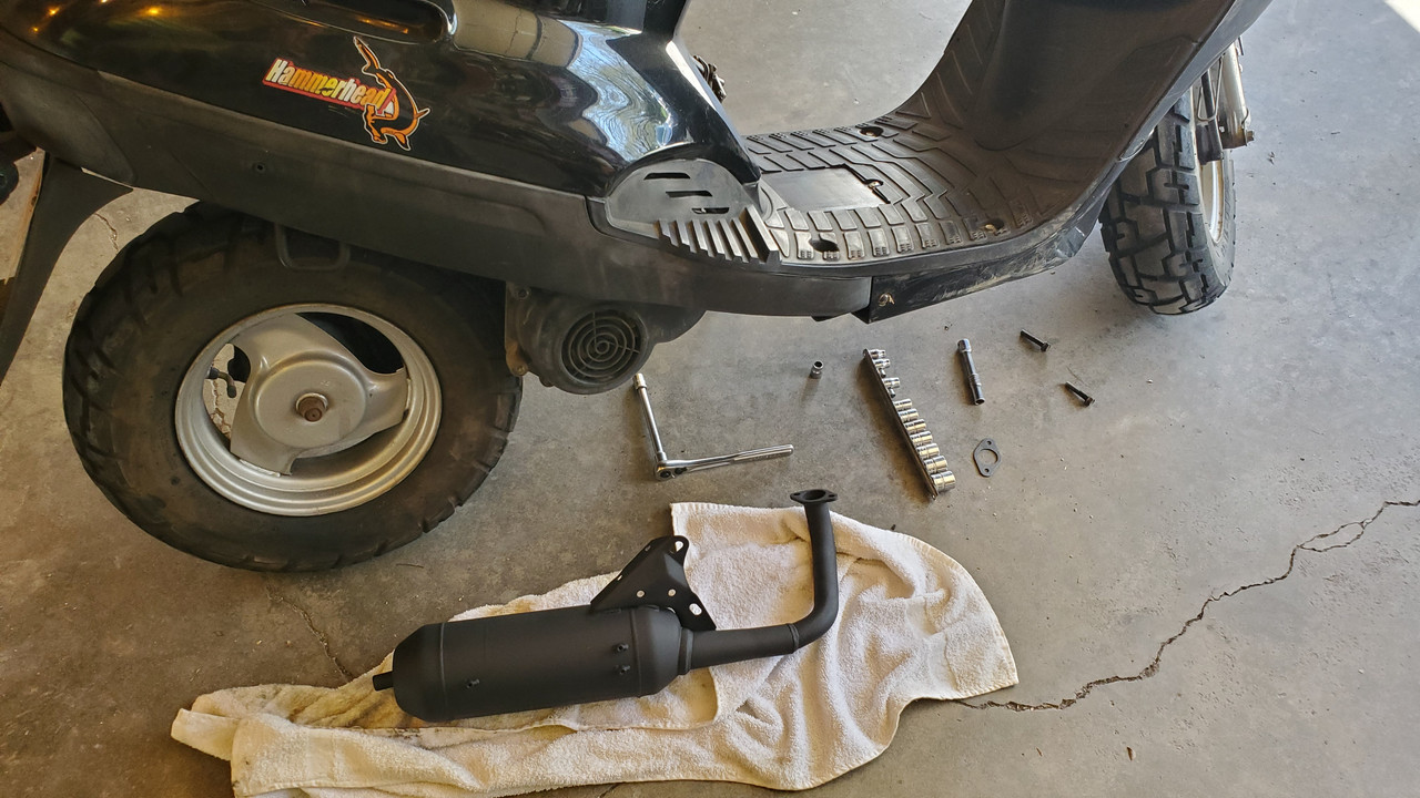 installing a tecnigas silent minarelli? | 49ccScoot.com Scooter Forums