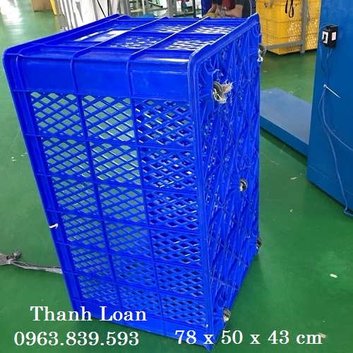 Sọt nhựa shipper chở hàng, sóng nhựa đựng hàng hóa, trái cây, nông sản / 0963.839.593 Ms.Loan Song-nhua-dung-hang-nganh-may