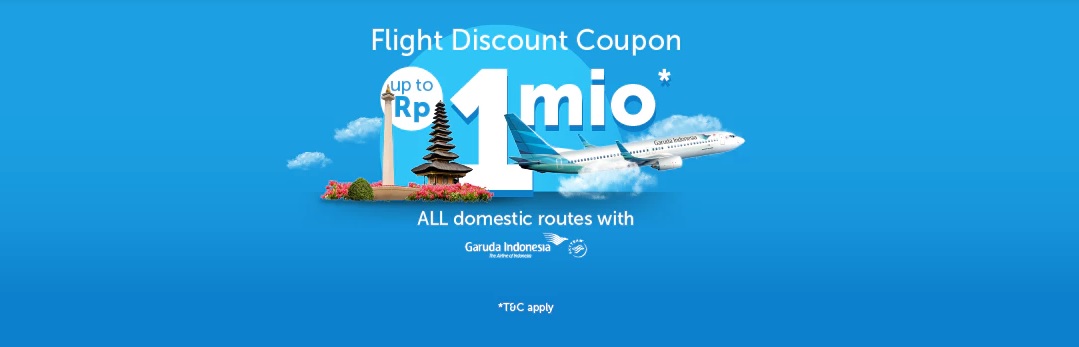 Promo Cashback hingga Rp 1 juta di Traveloka