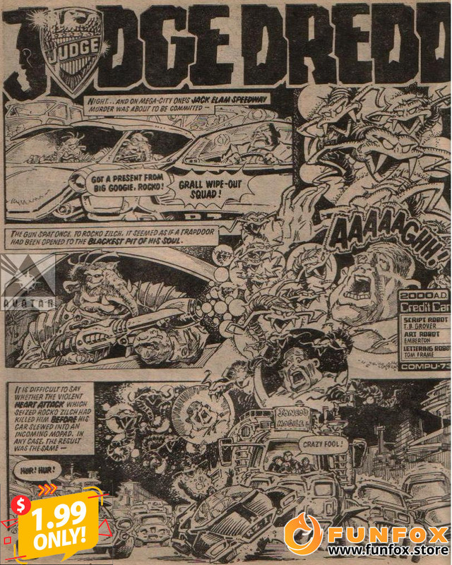 22875 2000AD #190 Judge Dredd