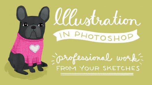 Illustration in Photoshop Professional Work From Your Sketches