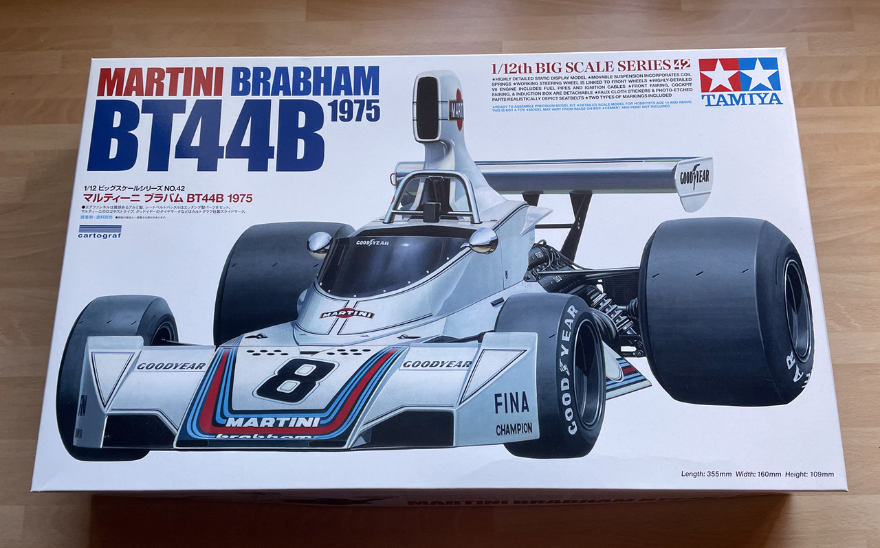 Tamiya 1:12 Brabham BT44b - Other Racing: Road Racing, Salt Flat Racers -  Model Cars Magazine Forum