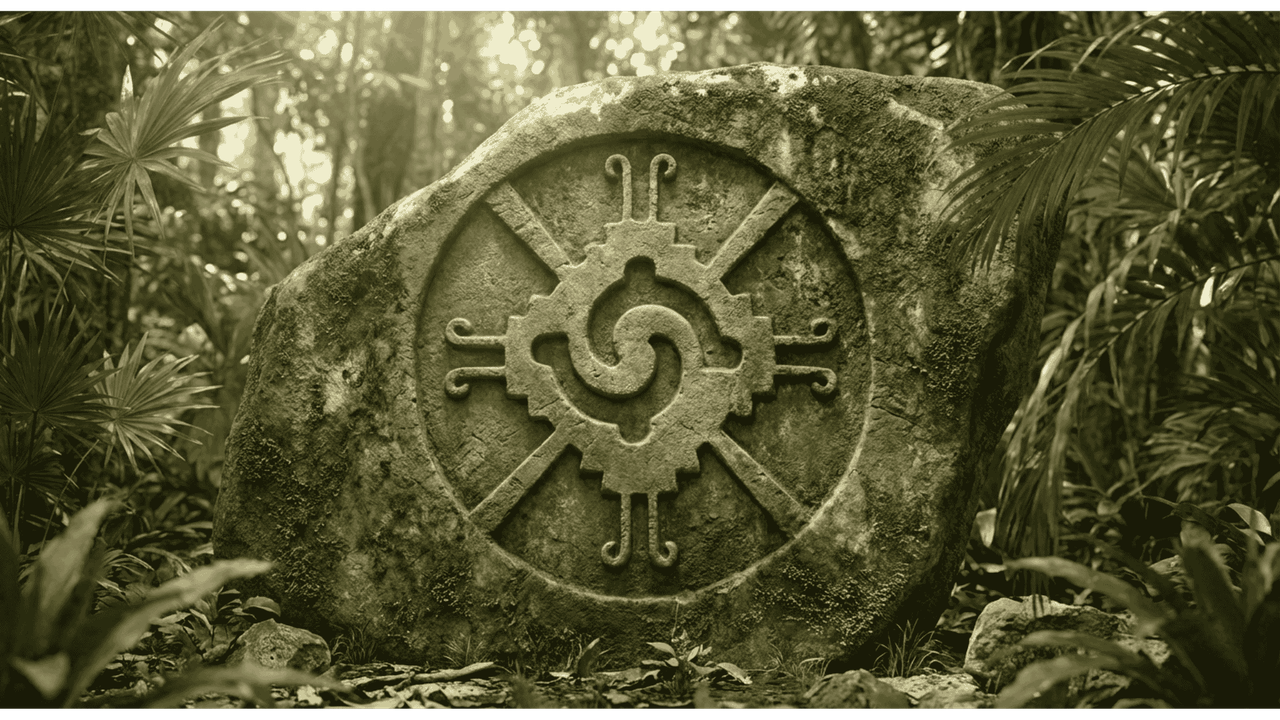 Hunab Ku Mayan Symbol
