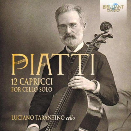 Luciano Tarantino - Piatti: 12 Capricci for Cello Solo (2021) Mp3 / Flac / Hi-Res