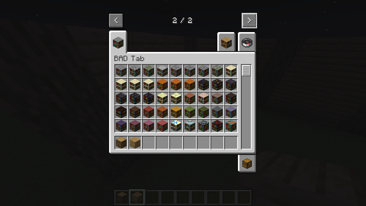 Creative Mode BAD Tab