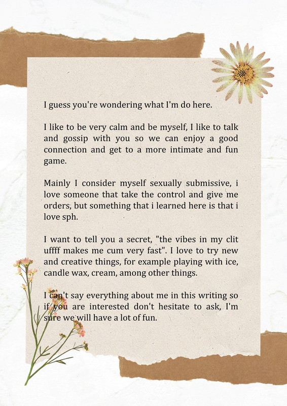 Carta de Aniversario Amor de Época Romántico Antigua Tradicional Recortes de Papel Flores Ocre Beige