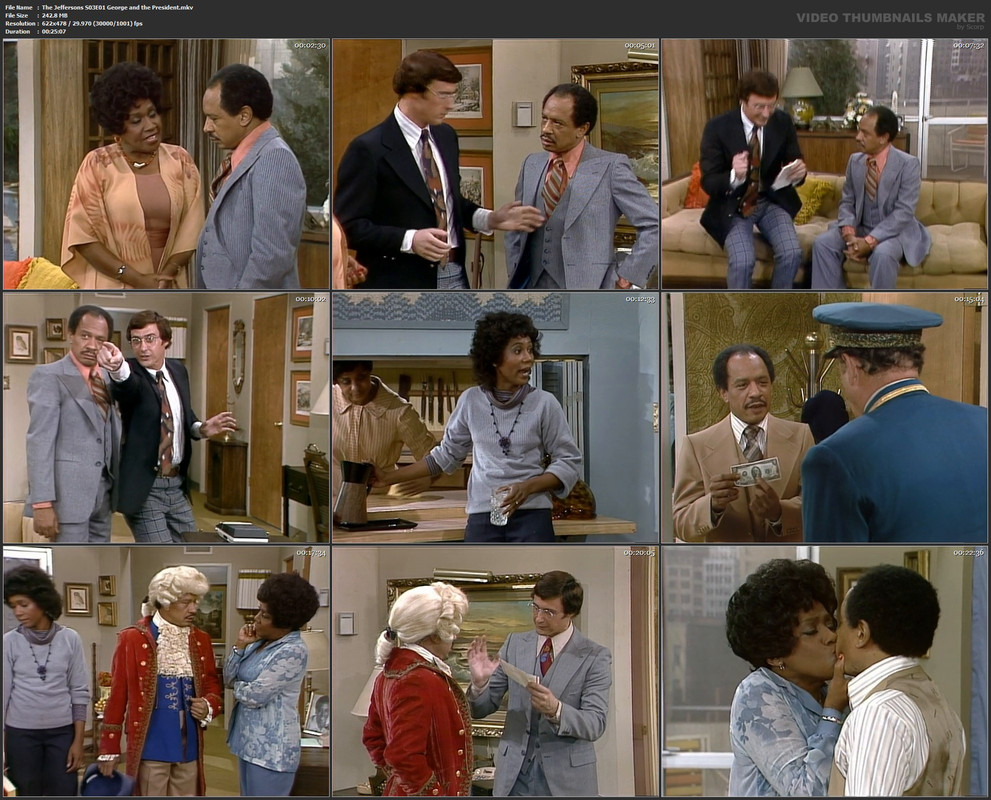 The Jeffersons S03E01 George and the President.mkv