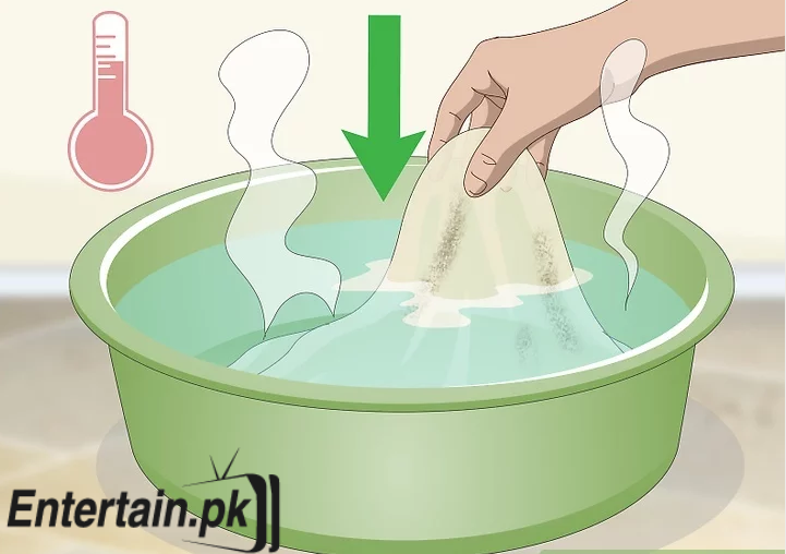 Rinse your cheesecloth in hot water immediately after use