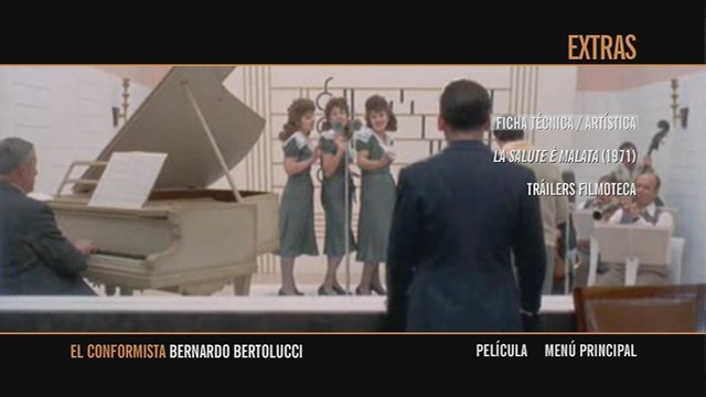 4 - El Conformista [DVD9Full] [PAL] [Cast/Ita] [Sub:Cast] [1970] [Drama]