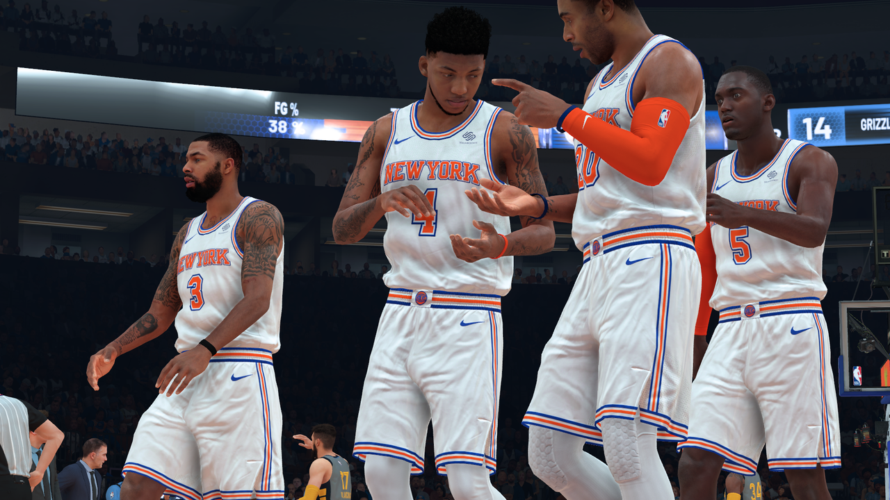 New York Knicks jersey - NBA 2K19 at 