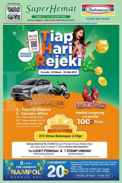 Katalog Promo Indomaret 14-20 April 2021 
