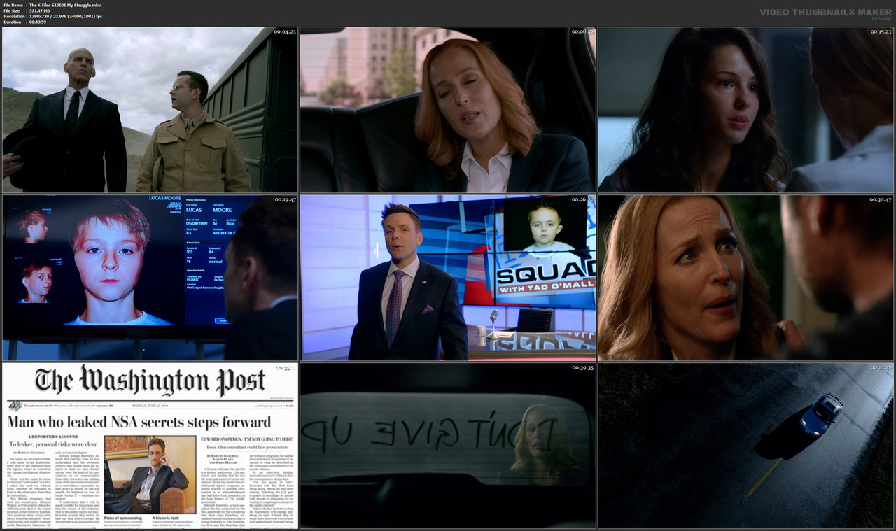The X-Files S10E01 My Struggle.mkv