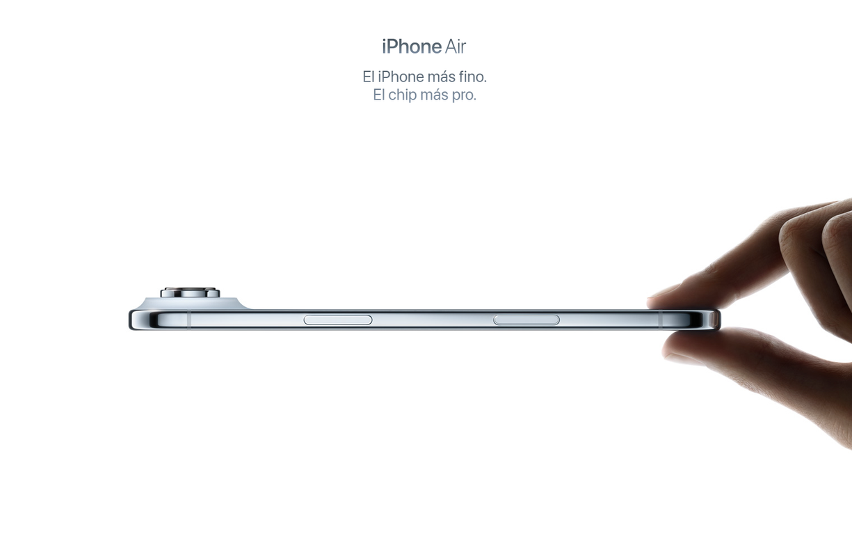 El iPhone es el más delgado de la historia: Especificaciones y disponibilidad