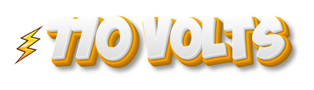 [Logo 770 VOLTS Électricien Fontenay-sous-Bois]