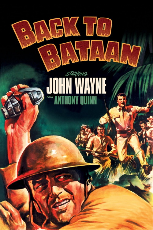 Powrót na Bataan / Back to Bataan (1945) PL.1080p.WEB-DL.H264-wasik / Lektor PL