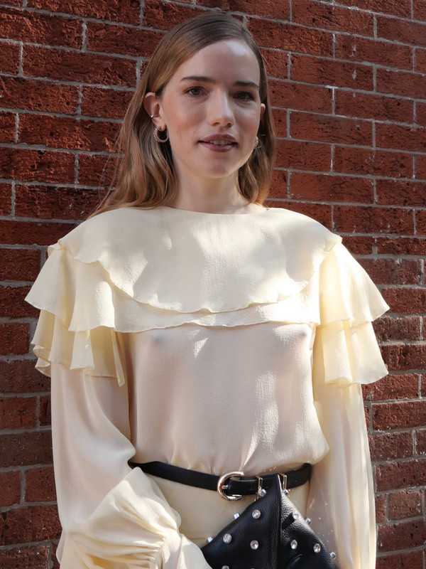 Willa Fitzgerald In Sheer Dress Insta29