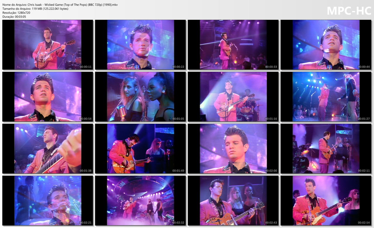Chris Isaak - Wicked Game (Top of The Pops) (BBC 720p) [13.12.1990]