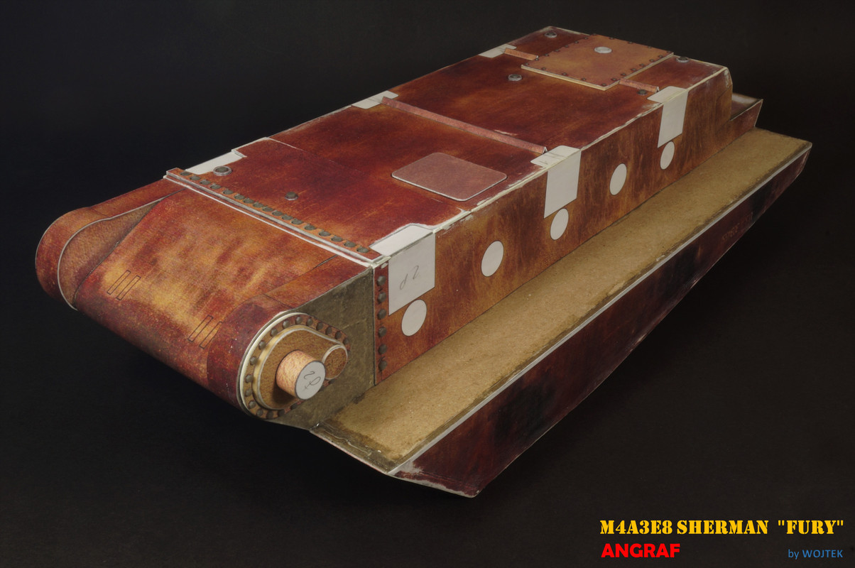 M4A3E8 SHERMAN  FURY 17