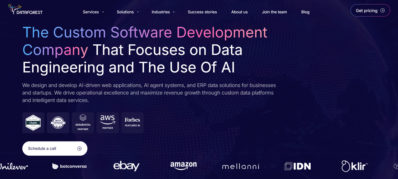 AI Development Company DataForest